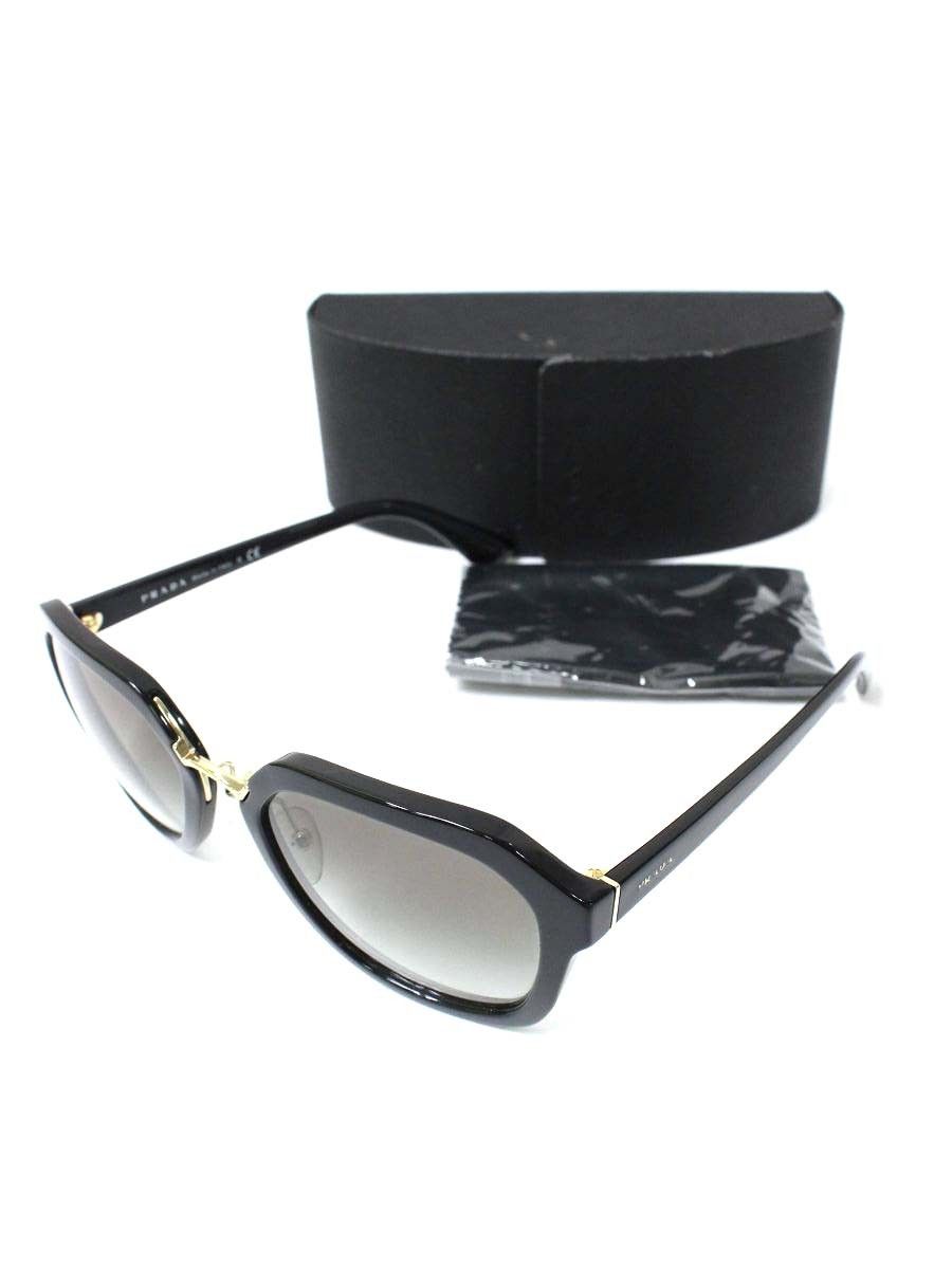 プラダ SPR25R サングラス ブラック セルフレーム ITR3NZLUS7DA - メルカリ