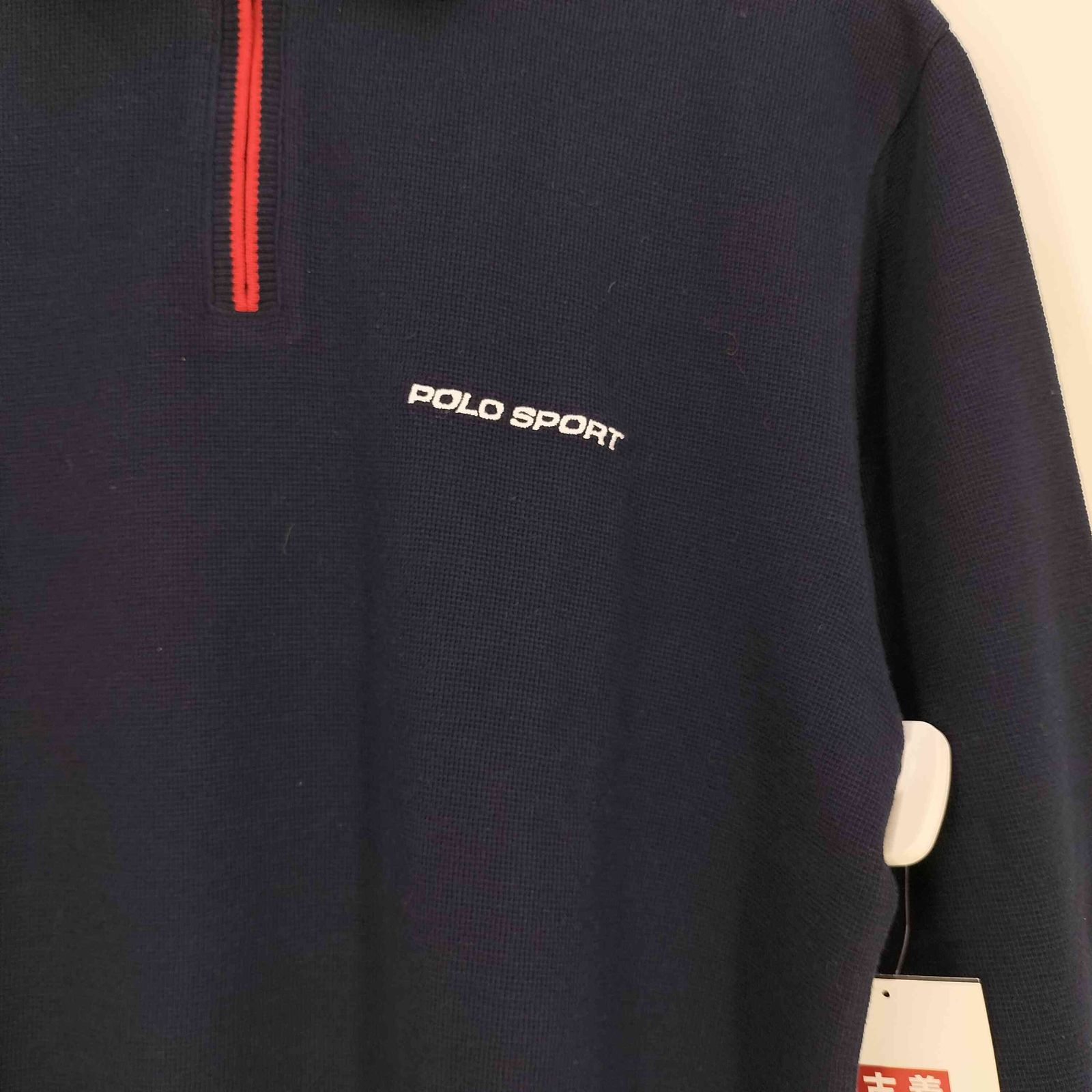 【お値下げ！送料込み！】ポロスポーツ　刺繍ハーフジップポロシャツ ポロスポーツラルフローレン POLO SPORT RALPH LAUREN ロゴ刺繍