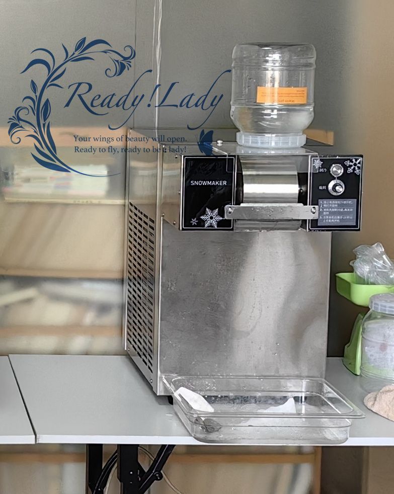 糸ピンスマシン　かき氷マシン　動作確認のみ 糸ピンス】氷のいらないかき氷機 業務用 液体が5秒でかき氷に