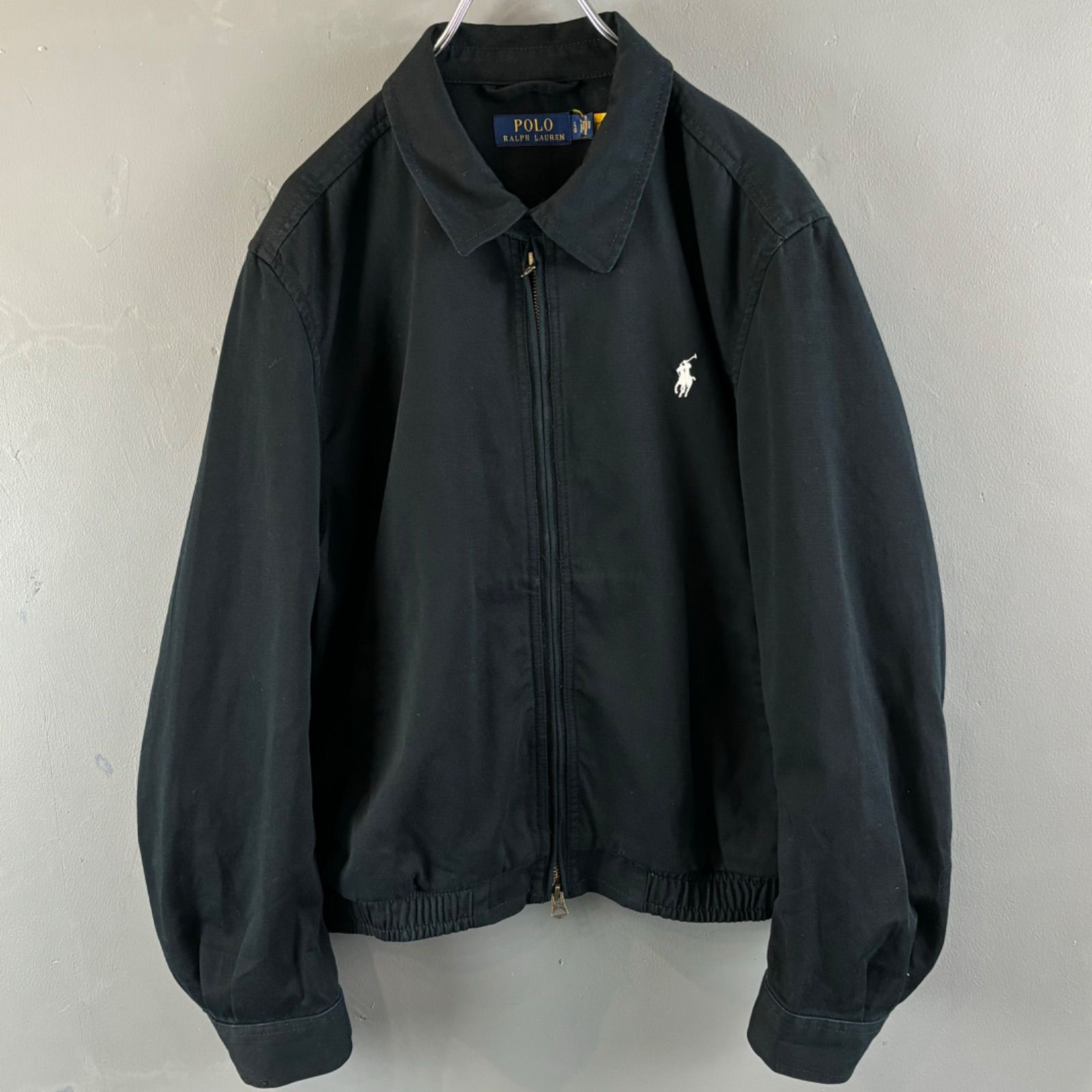 POLObyRalphLauren 刺繍ロゴ　ブルゾン　スイングトップ 希少 ポロラルフローレン スイングトップ ブルゾン ジャケット