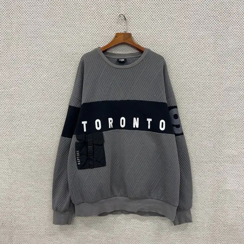 NBA トロント オーバーサイズ ポケット パーカー スウェットシャツ 105 S07423