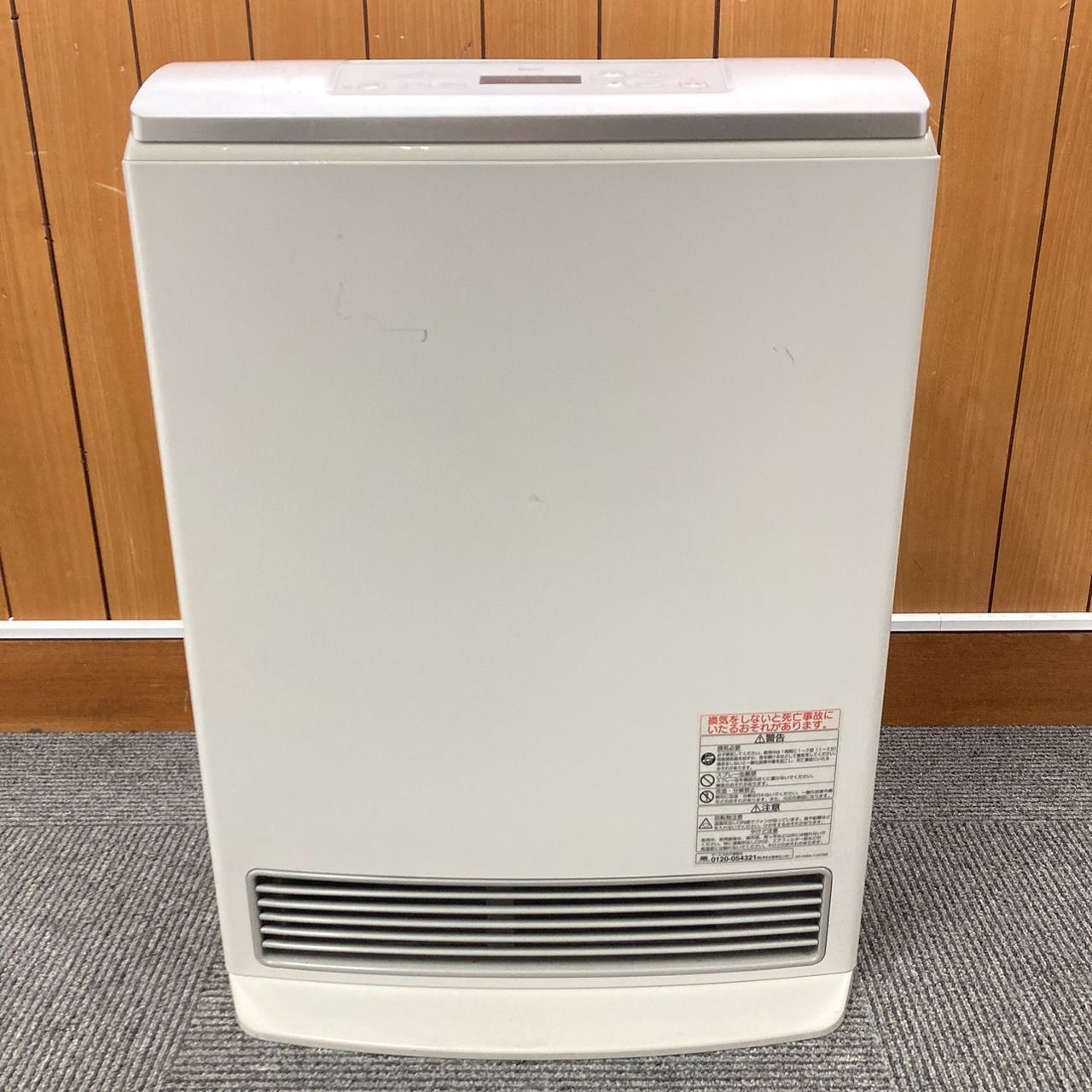 Rinnai ガスファンヒーター  Wiz 都市ガス RC-T5801ACP2022年製都市ガス用