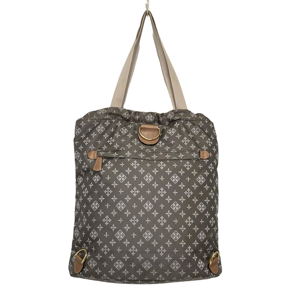 russet(ラシット) トートバッグ - ダークグレー×ライトグレー×ライト  