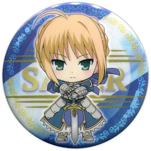 中古】バッジ・ピンズ セイバー 缶バッチ 「ガシャポンくじ 劇場版 