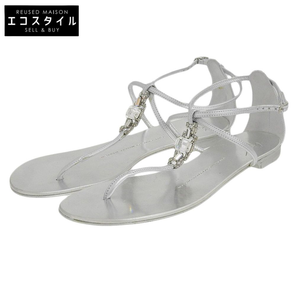 ★送料関税込★GIUSEPPE ZANOTTI メタリック ストラップサンダル GIUSEPPE ZANOTTI/ジュゼッペ ザノッティ】metallic 3strap