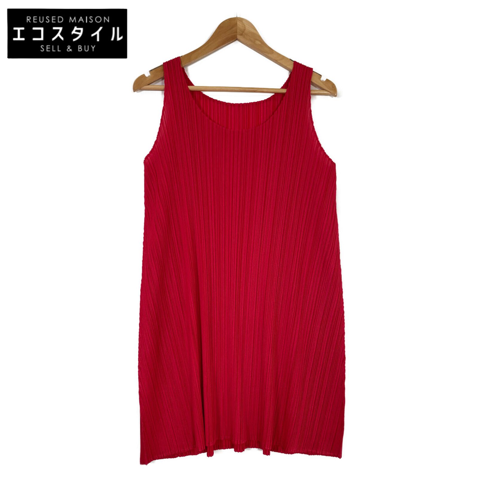 PLEATS PLEASE プリーツプリーズ PP33-JT148 プリーツ ノースリーブカットソー