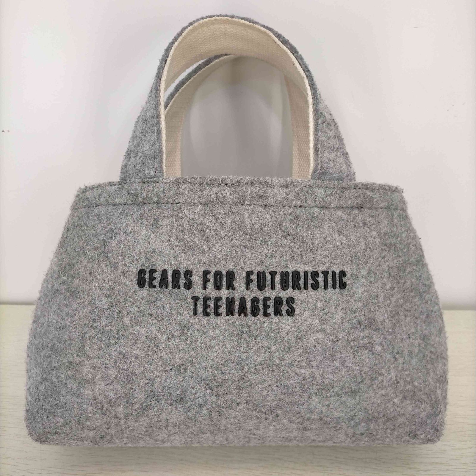 ヒューマンメイド HUMAN MADE FELT TOTE BAG SMALL Grey フェルト