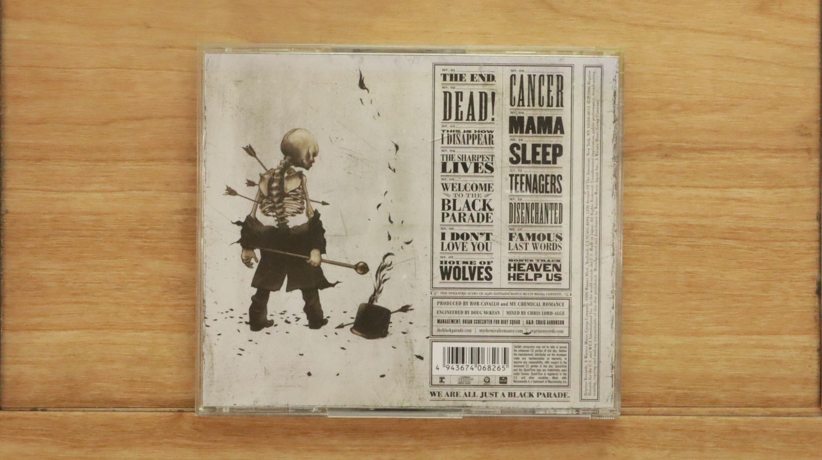 マイケミカルロマンス 1stアルバム　廃盤 レア 送料込 国内盤 当日発送！ 国内盤CD☆マイ・ケミカル・ロマンス/My Chemical Romance□ ザ