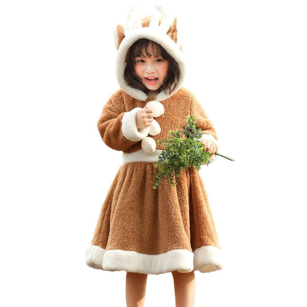 ワンピース クリスマス サンタ コスプレ トナカイ 子供 着ぐるみ