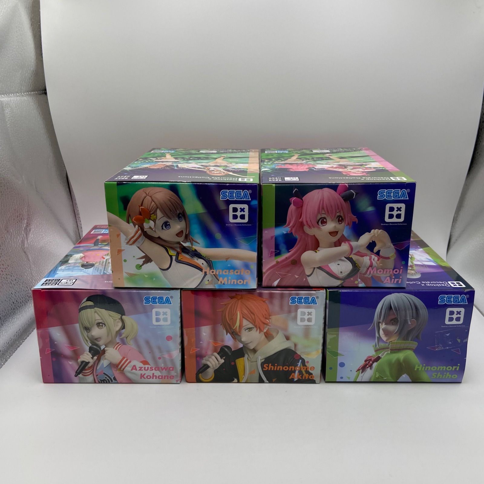 プロセカ Desktop×Decorate Collections 5点セット 未開封 プロジェクトセカイ 5点セット COLORFUL STAGE！feat