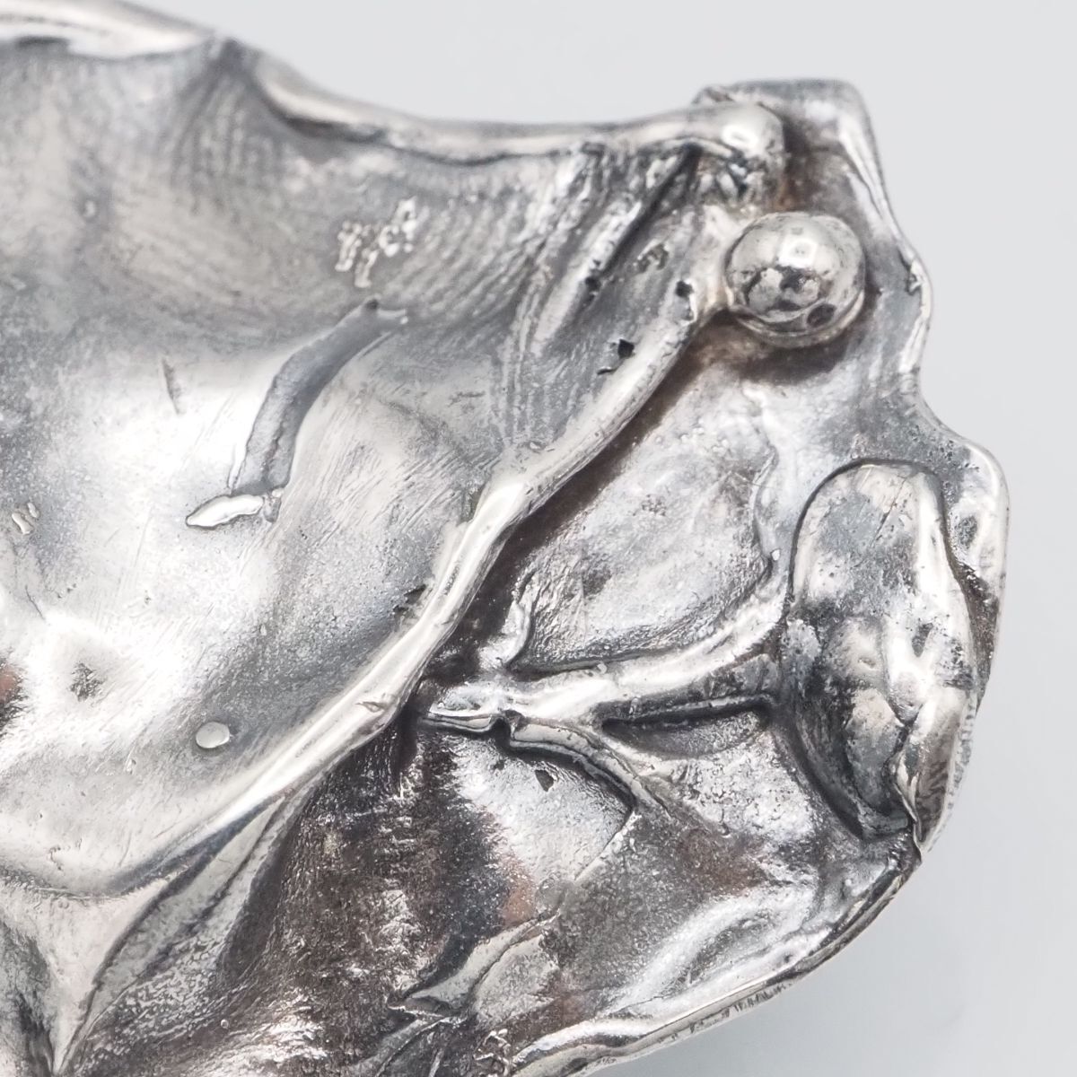 G928 ヴィンテージ ブローチ デザイン シルバー - メルカリ