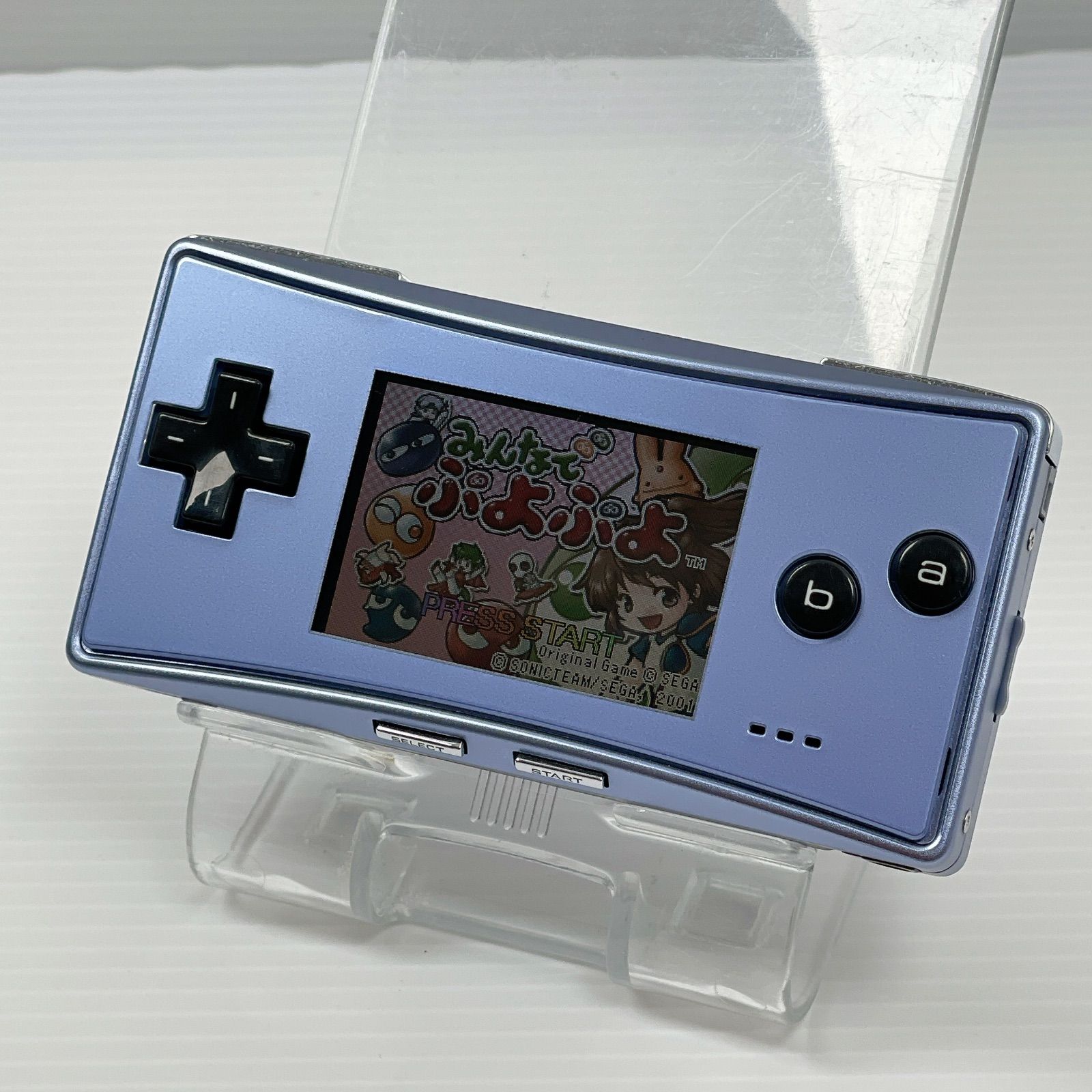 ゲームボーイミクロ ブルー 遊べるセット 動作 済み ニンテンドー Nintendo Gameboy micro