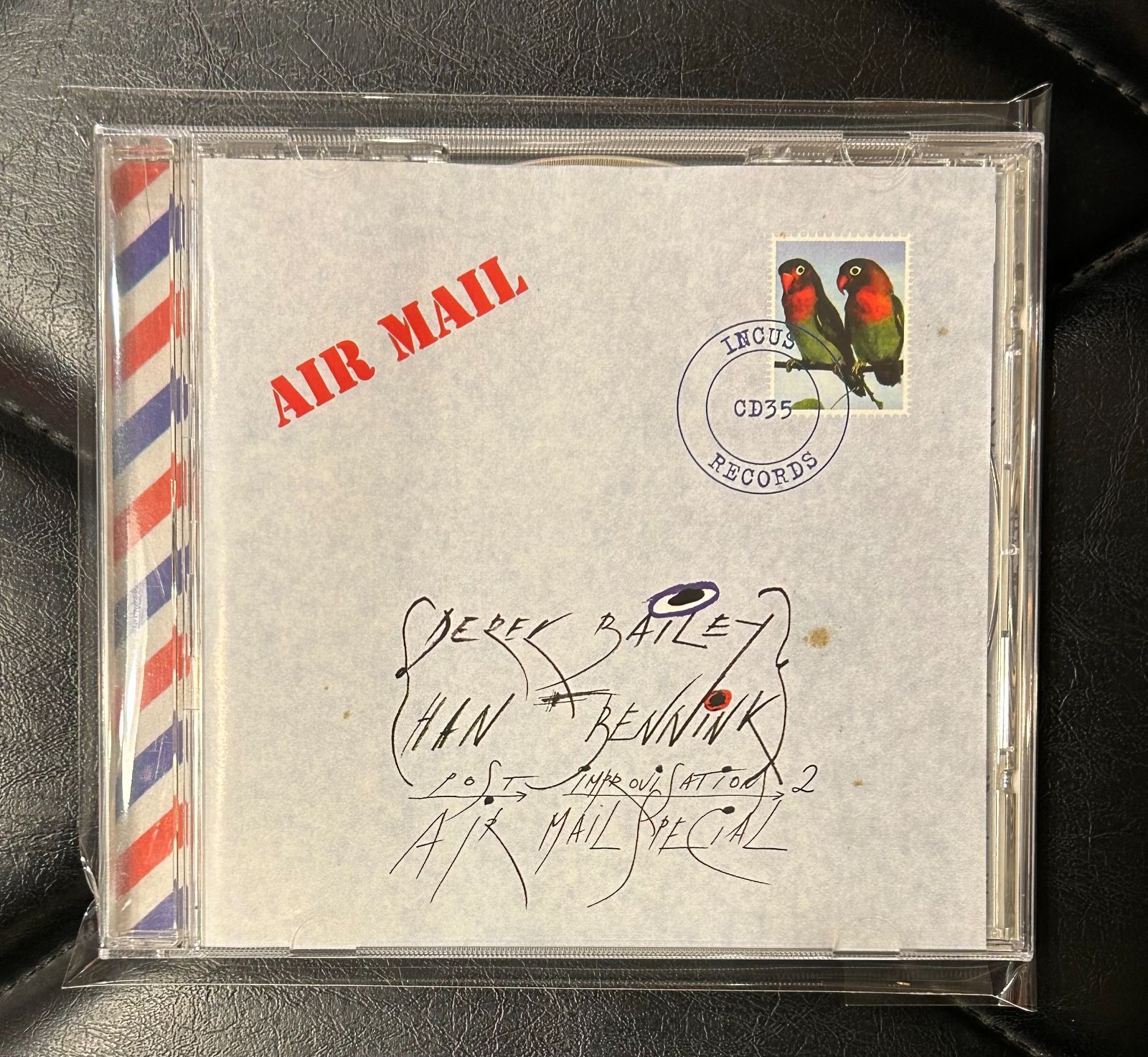廃盤CD Derek Bailey - Han Bennink Post Improvisation 2 Air Mail Special デレク ベイリー ハン ベニンク フリージャズ Free Jazz