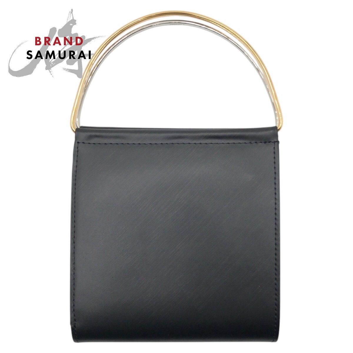 美品 CARTIER カルティエ トリニティ ブラック 黒 シルバー レザー 