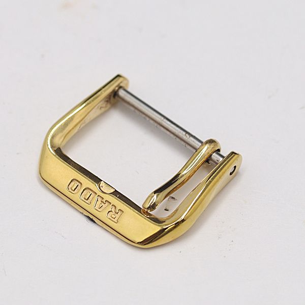 オメガ　メンズ　金 時計 部品　バックル　美錠　尾錠　純正品　美品 良品 オメガ 純正尾錠 純正Dバックル ゴールドカラー 13mm用