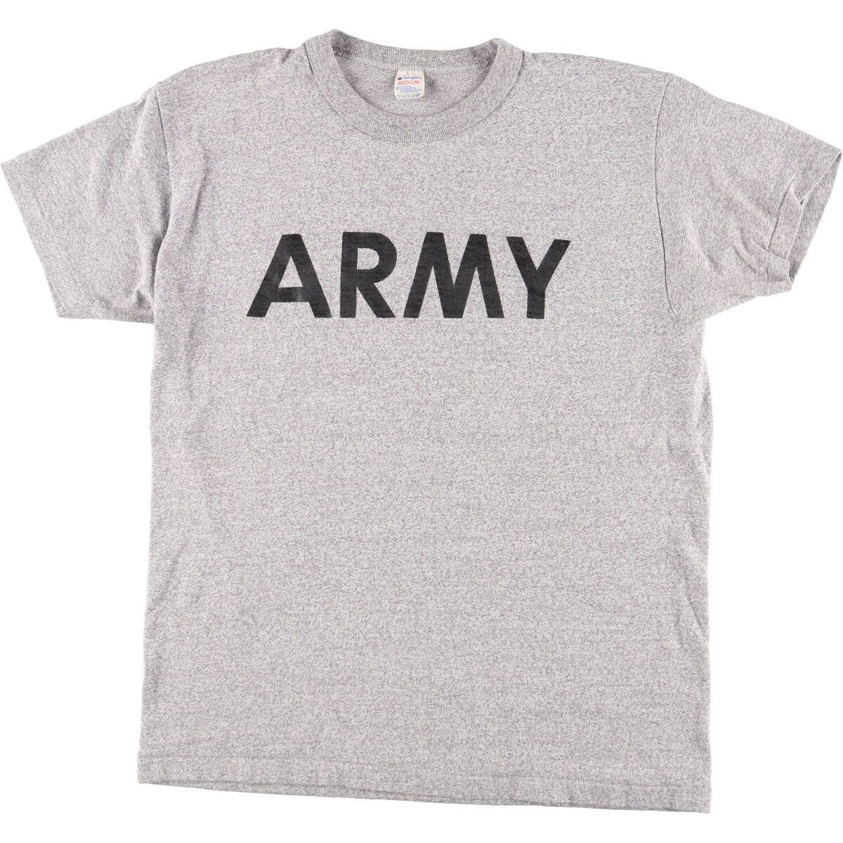 古着 80年代 チャンピオン Champion トリコタグ U.S.ARMY ミリタリーTシャツ USA製 メンズM ヴィンテージ /eaa456344