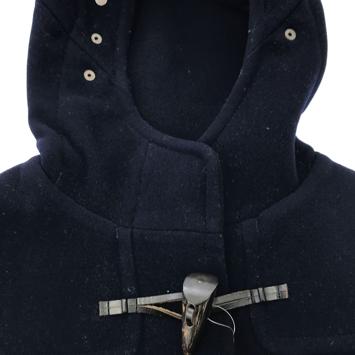 なん 様　MACPHEE ウールネイビーメルトンロングダッフルコート34 MACPHEE マカフィー ウールメルトンダッフルコート ネイビー 34 - メルカリ