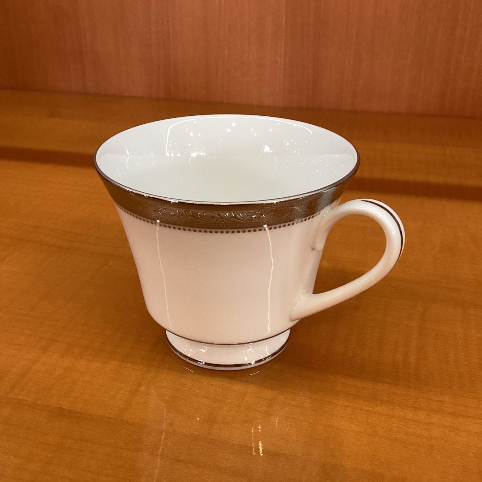 ノリタケ シグニチャープラチナ ティー・コーヒー碗皿 5客セット