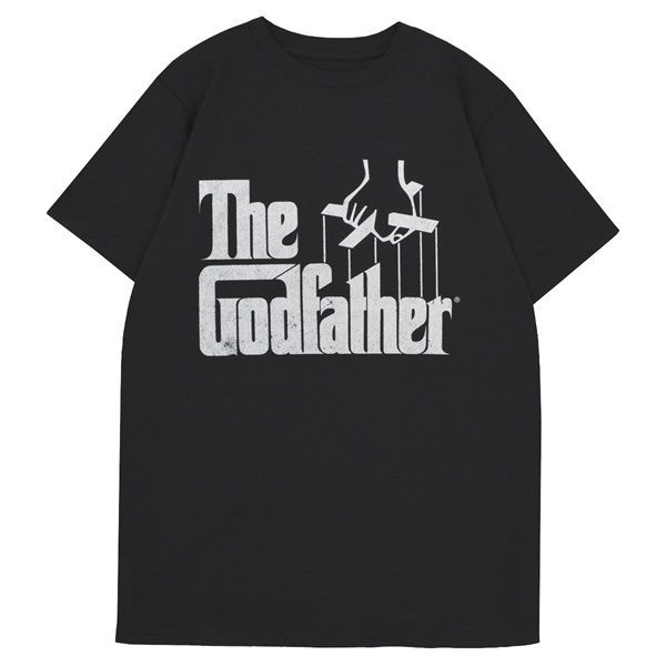 boohoo THE GODFATHER ゴッドファーザー ライセンス Tシャツ THE GODFATHER ゴッドファーザー Logo Tシャツ BLACK - メルカリ