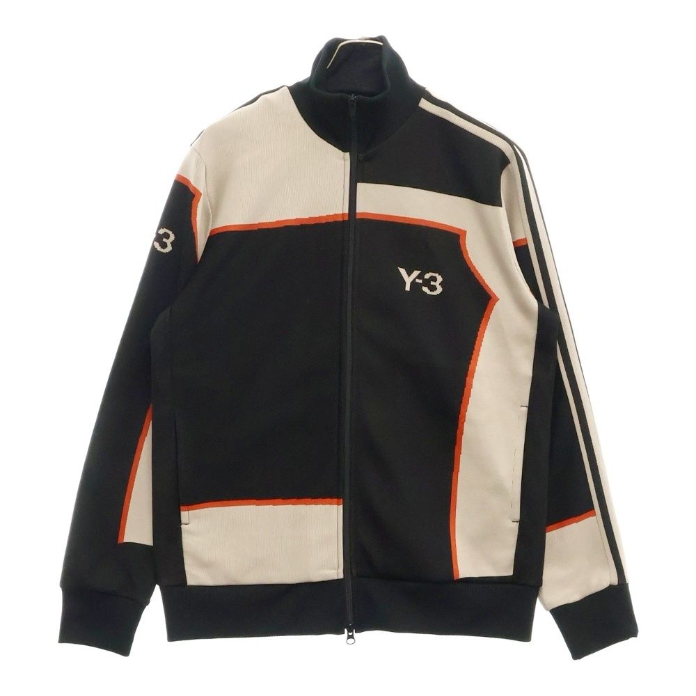 Y-3 ワイスリー JAQUARD TRACK JACKET ジャガード トラックジャケット ブラック FJ0471