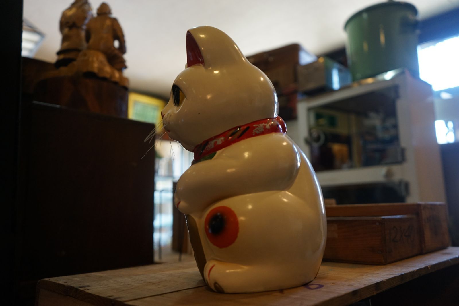 招き猫 猫 貯金箱 昭和レトロ レトロ アンティーク ヴィンテージ