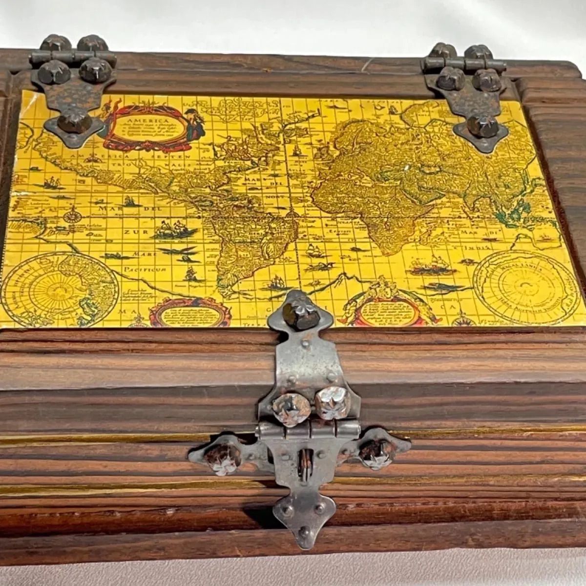 アンティーク 小物入れ 木箱 ブックボックス 本型 ヴィンテージ - メルカリ