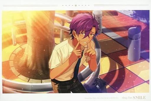 あんスタ メモリアルポストカード 乙狩アドニス 中古】ポストカード 乙狩アドニス(楽園の獅子の夢) メモリアルポスト