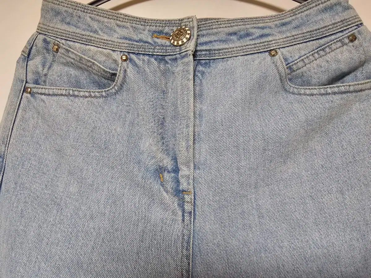 級 ハンサムマイン ライトブルー デニム ワイド パンツ WWW_DECORATOM_COM_BR