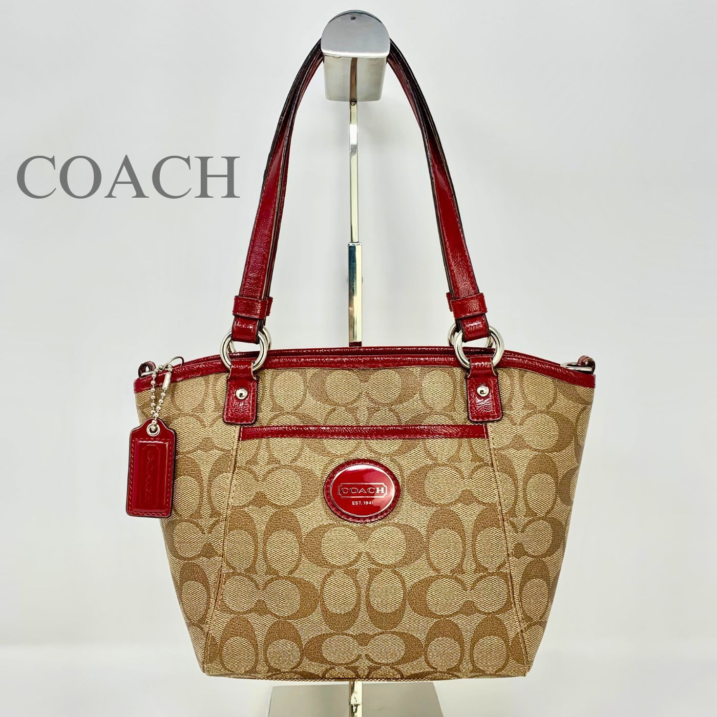 COACH シグネチャー 2wayバッグ F20097 - バッグ