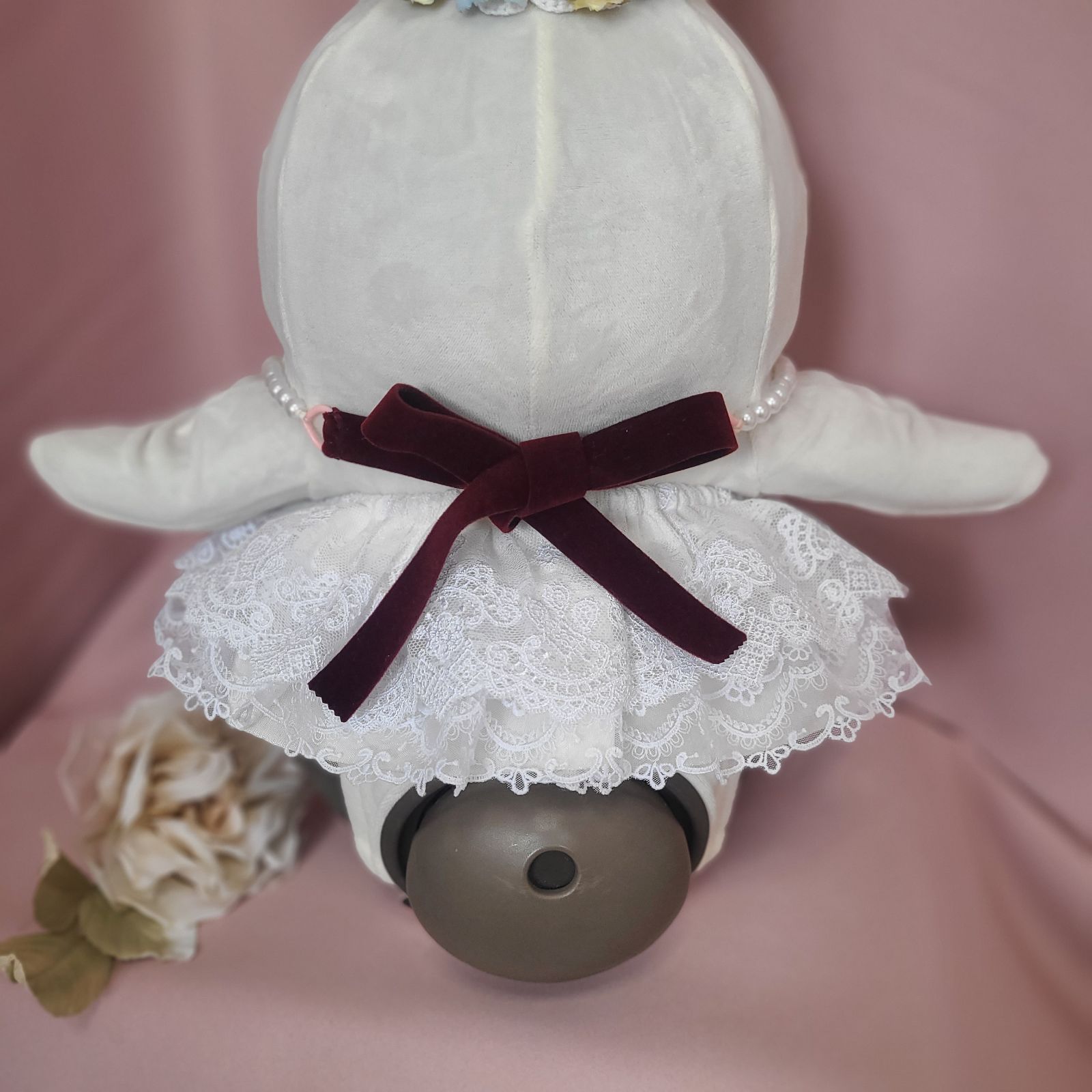 mezzo piano × LOVOT チュールレースドレス(ヘアバンド付き) | LOVOT