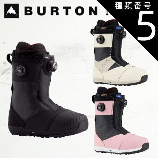 23/24 BURTON ION スノーボードブーツ ブラック 【公式通販】