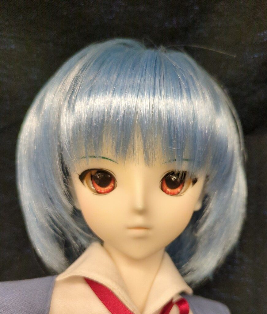 ボークス DD エヴァンゲリオン 綾波レイ メイドドレスver.のメイク 元衣装
