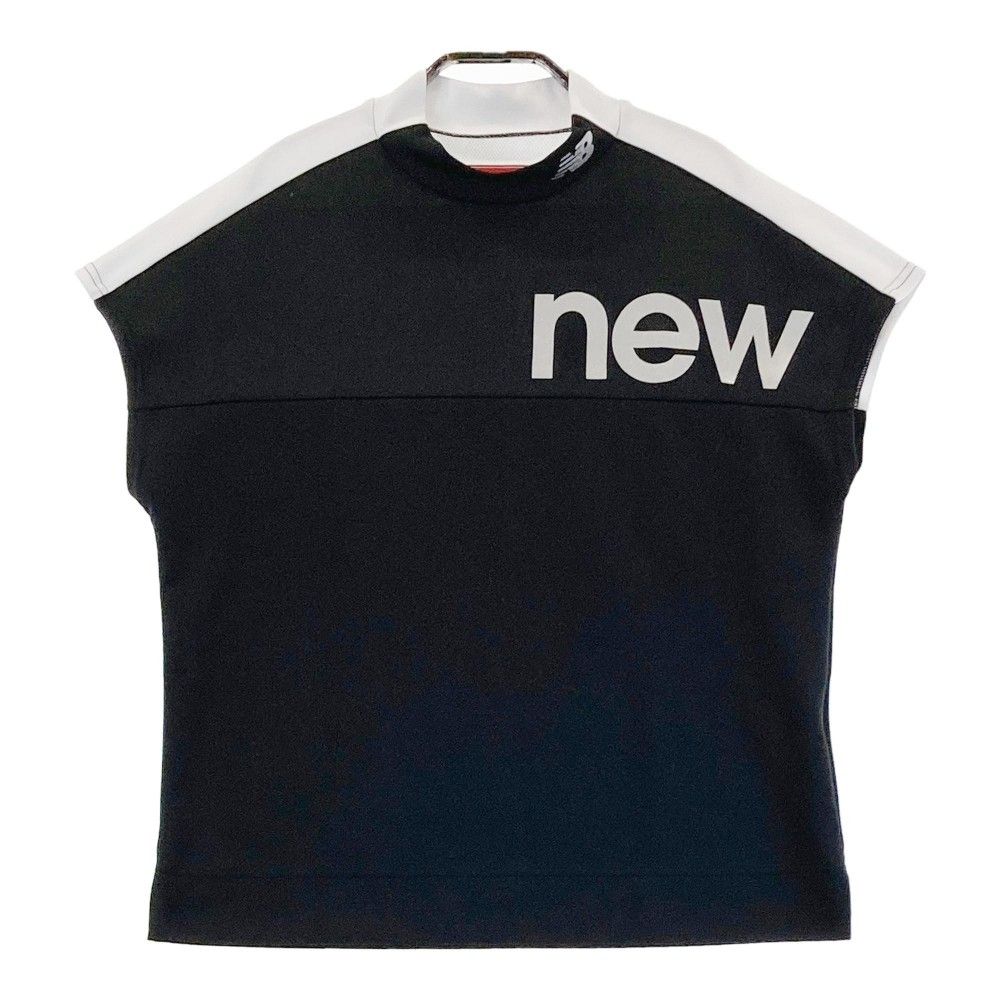 サイズ：2 NEW BALANCE GOLF ニューバランス 2023年モデル ハイネック 半袖Tシャツ ロング丈  ブラック系 [240101428807] ゴルフウェア レディース ストスト サイズ：2 NEW BALANCE GOLF ニューバランス 2024年モデル