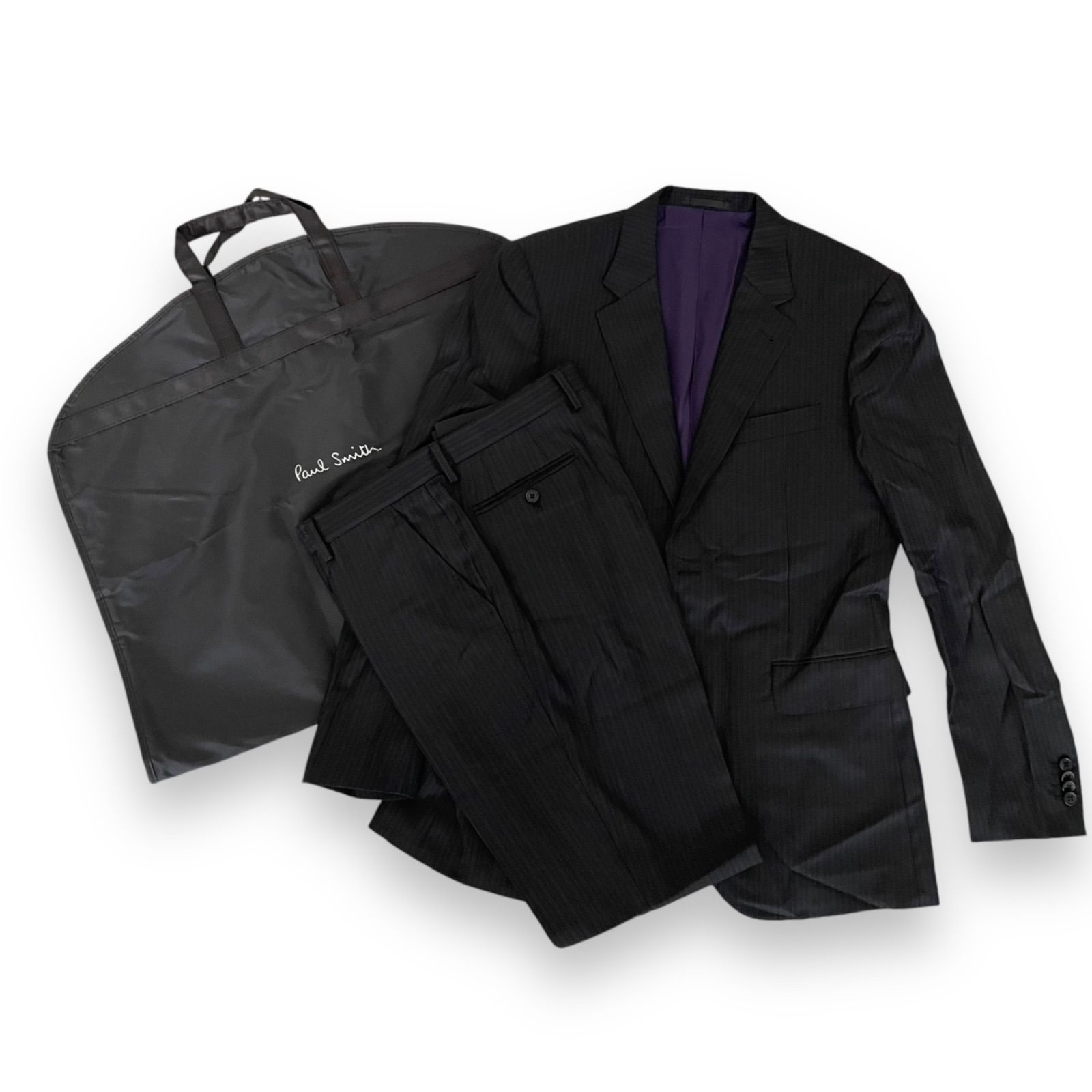 Paul Smith LONDON ポールスミス ロロピアーナ SUPER130`sウール 