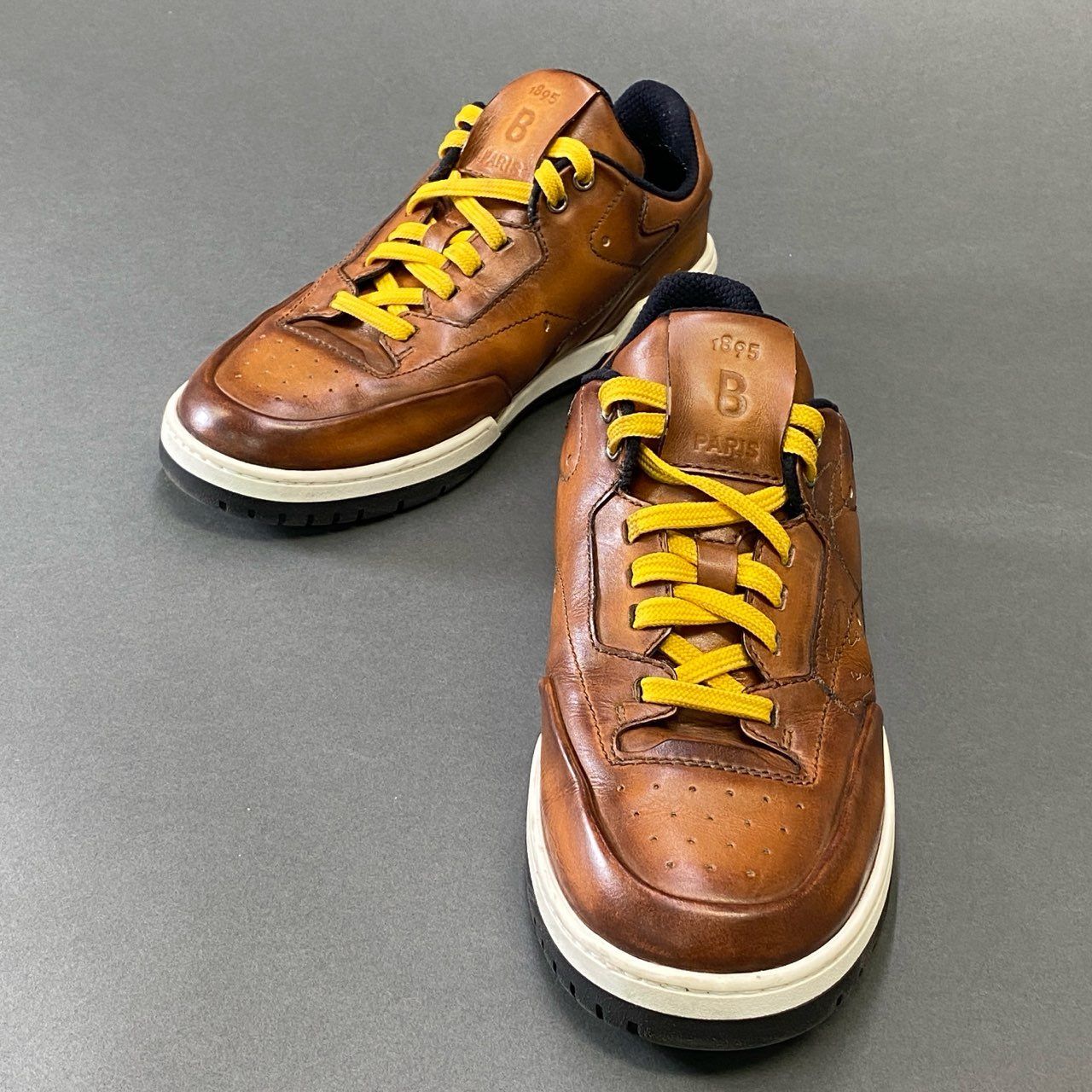 Berluti レザースニーカー メンズ ベネチアカーフ 一点豪華主義 1g7【イタリア製】定価33万円 BERLUTI ベルルッティ プレイオフ