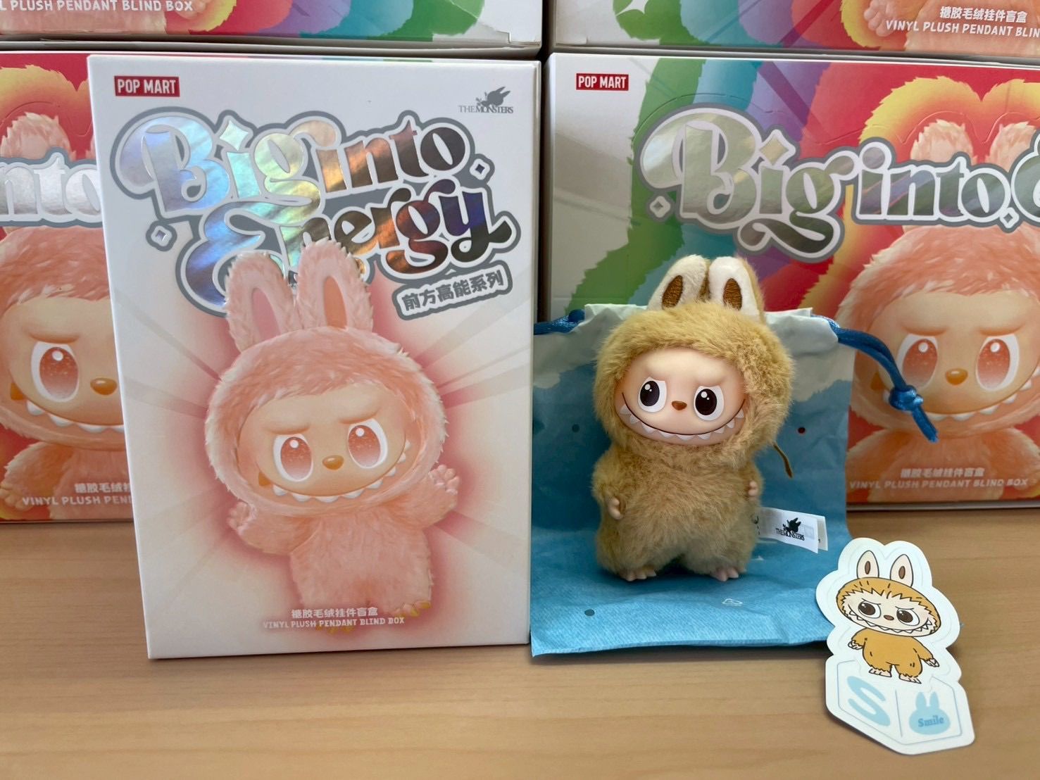 正規品・新品未使用】イニシャル［S］ラブブ LABUBU Biginto