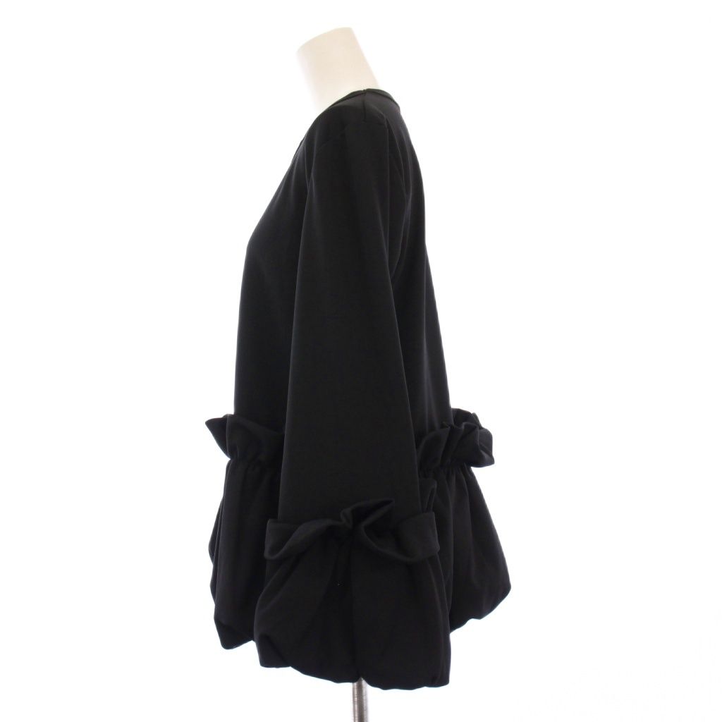 コムデギャルソンコムデギャルソン COMME des GARCONS COMME des GARCONS コムコム AD2025 ボリュームフリルTシャツ カットソー 長袖 XS 黒 RN-T012 KH WWW_USTAUSTRALIA_COM_AU