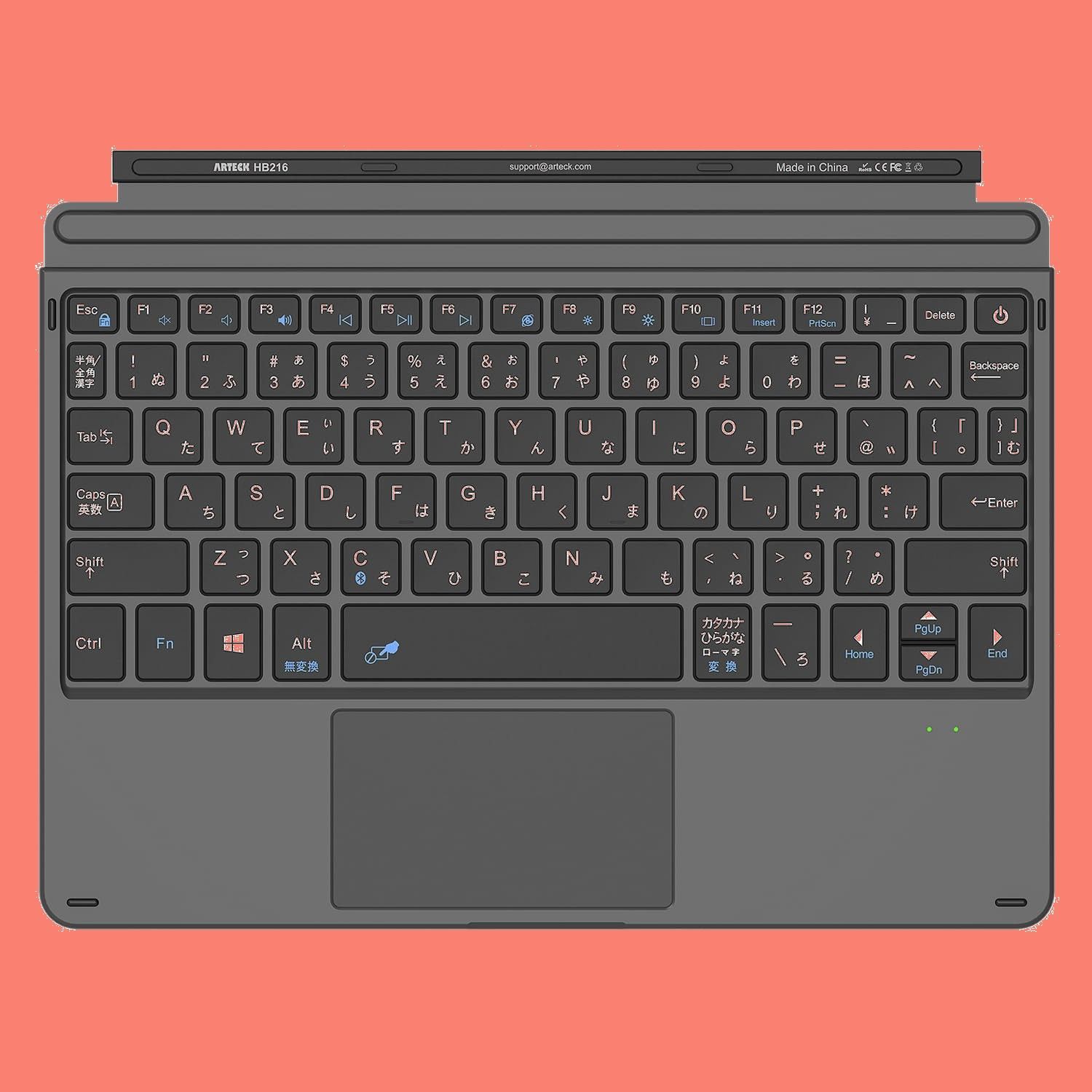キーボード薄型 タッチパット搭載
