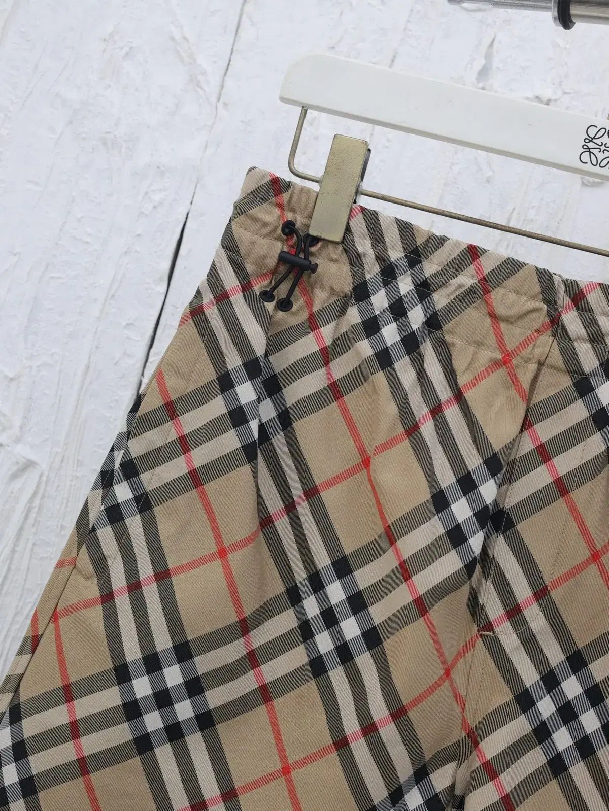 BURBERRY(バーバリー ) ノヴァ チェック シルク ショートパンツ