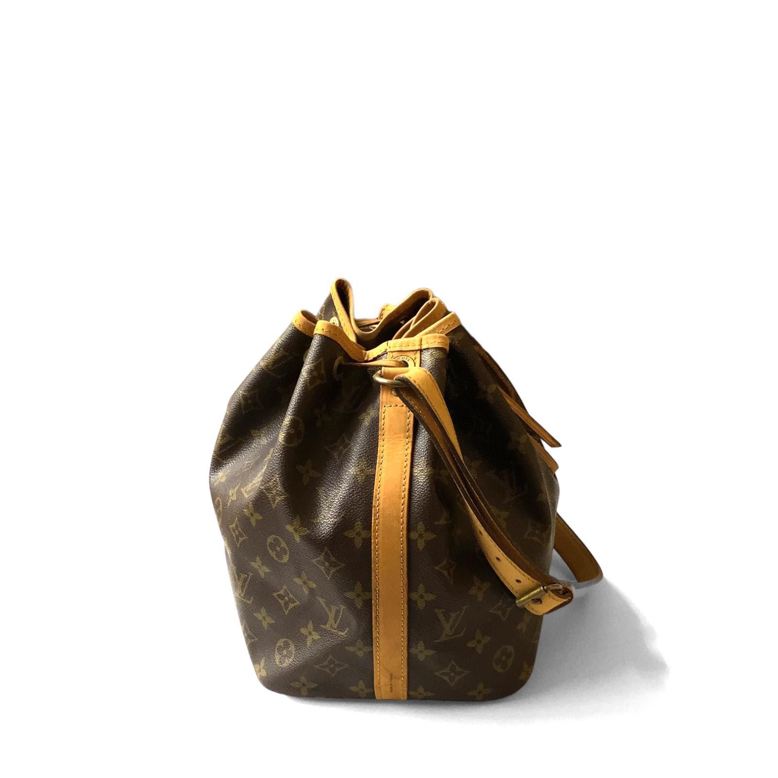 中古品】91年製 LOUIS VUITTON ルイヴィトン M42226 プチ ノエ