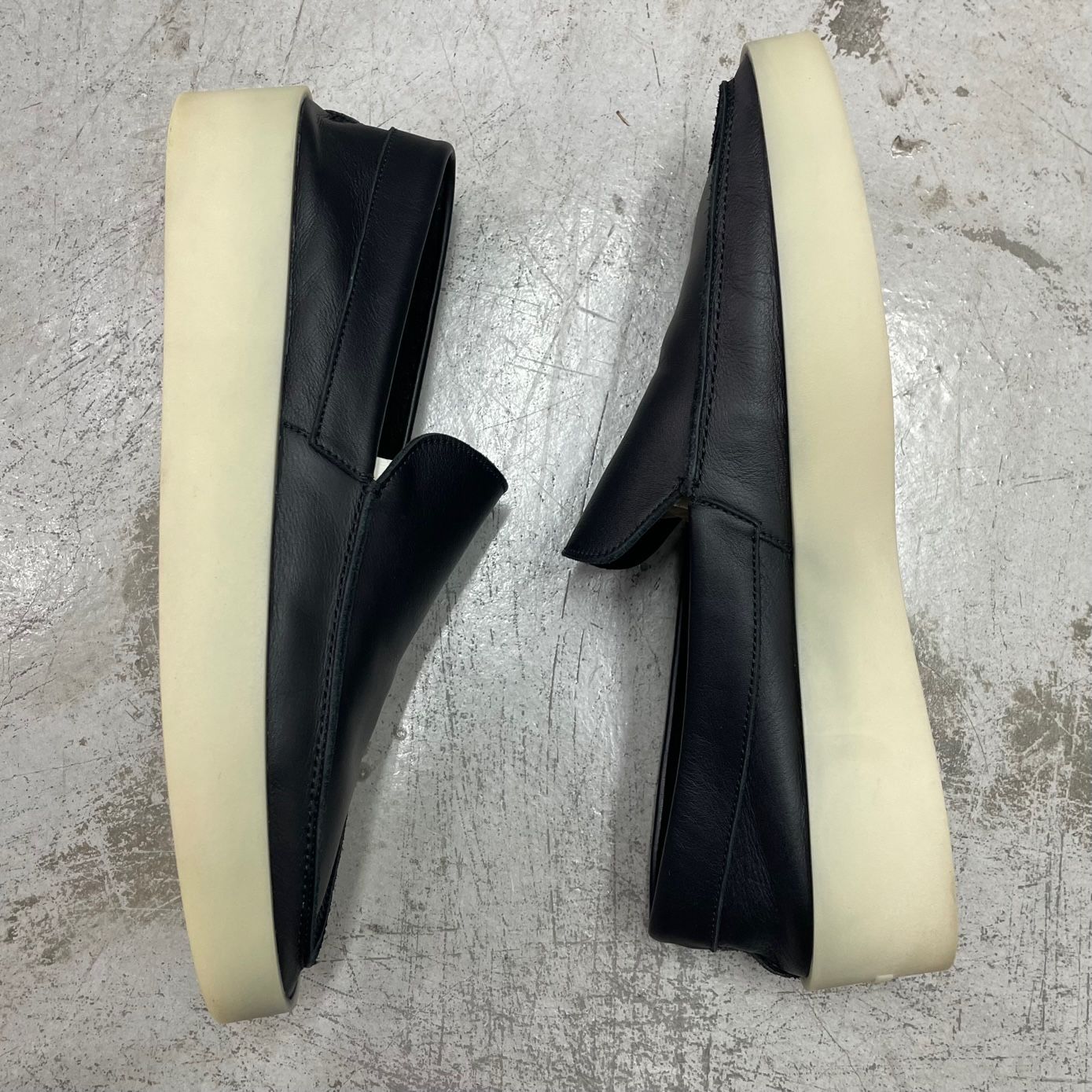 新品 Fear Of God The Loafer FG80-023 レザー ローファー スリッポン 