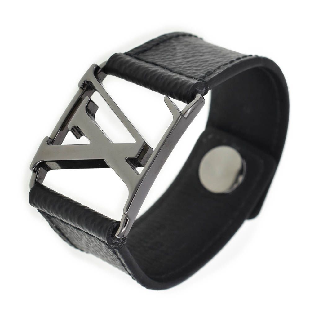 ルイ ヴィトン LOUIS VUITTON M6295 ブレスレット モノグラムエクリプス ブラスレ ホッケンハイム メンズ S 139267
