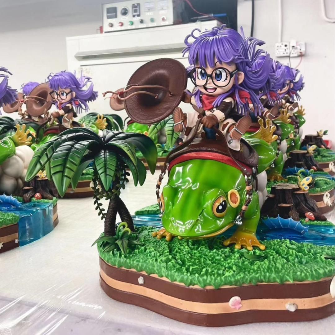 Dr.スランプ アラレちゃん  カエル ガレージキット  樹脂フィギュア Dr.スランプ アラレちゃん ガレージキット 樹脂フィギュア