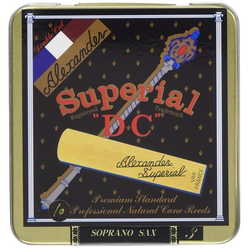 Alexander ( アレクサンダー スペリアルDC ) リード スペリアルDC 10枚 ソプラノ サクソフォーン 用 3