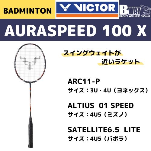 VICTOR AURASPEED 100X（オーラスピード 100X） - メルカリ
