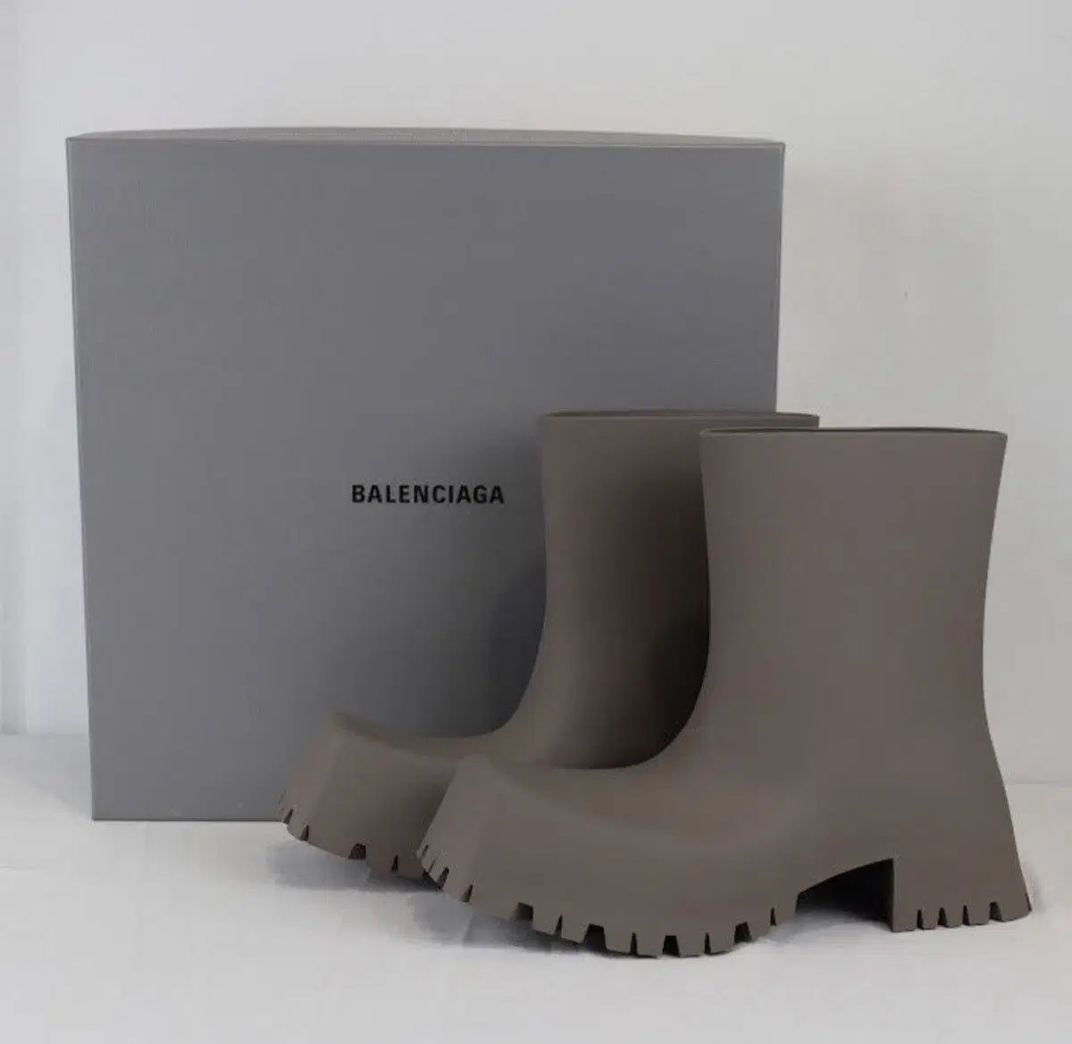 BALENCIAGA(バレンシアガ) トルーパー ラバー ブーツ ミディアム
