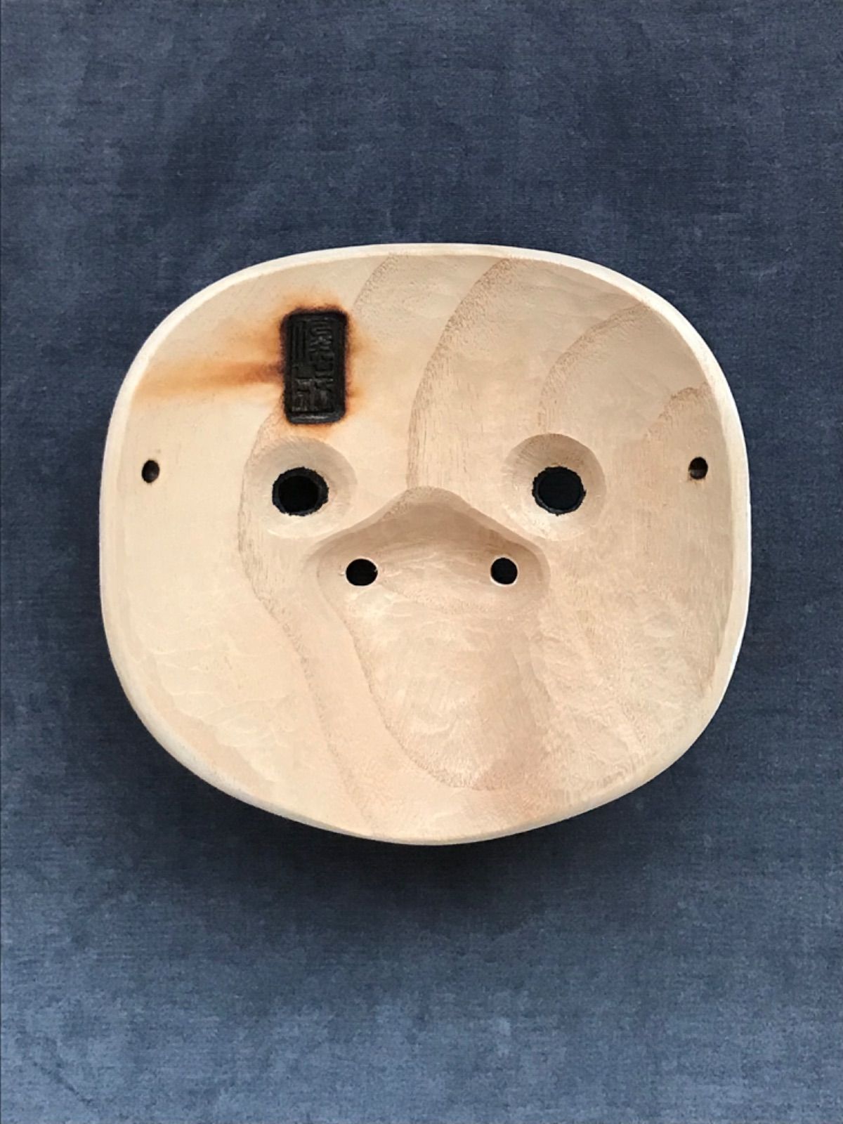 神楽面・創作面・工芸品・もどき お面 木彫り 神楽面 もどき - メルカリ