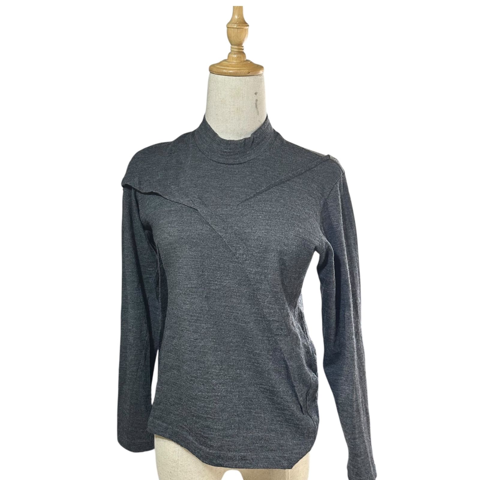 トリココムデギャルソン アシンメトリー ギャザリングプルオーバー tricot COMME des GARCONS(トリココムデギャルソン) 92AW