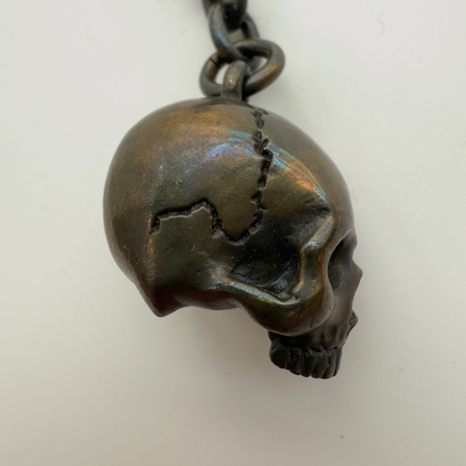 ルードギャラリースカルキーチェーン ルードギャラリー/RUDE GALLERY 15th スカル キーチェーン