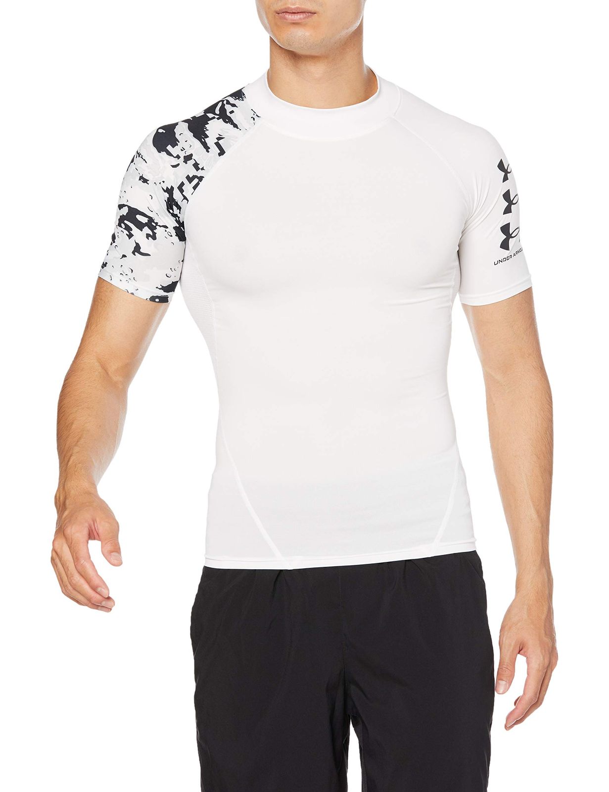 [UNDER ARMOUR(アンダーアーマー)]シャツ HG ARMOUR SS NOVELTY メンズ 100 日本 SM (日本サイズS相当) 